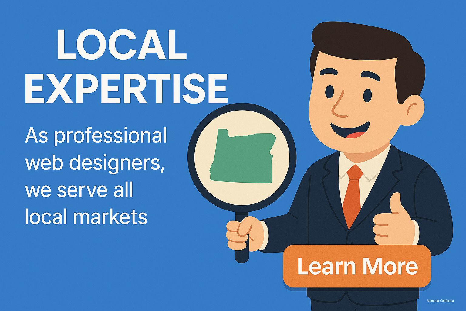 Local Alameda, California Web Design
